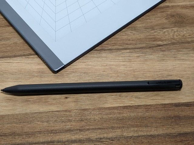 A photo of the reMarkable 2 Marker Plus.