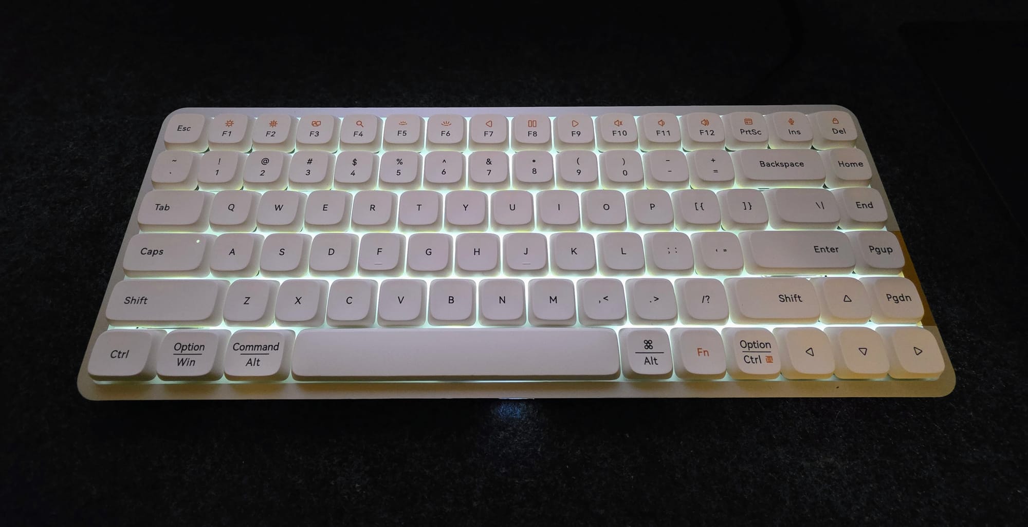 The Lofree Flow84 Keyboard